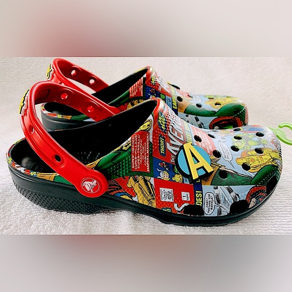 Disney Parks Marvel Avengers Crocs Classic Clog (Men 6/Women 8) - Picture 5 of 10